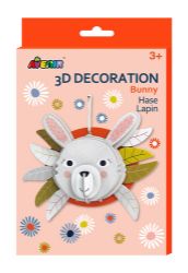 Avenir 3D dekorace na zeď - Králík - Home deco 3D dekorace na zeď Králík