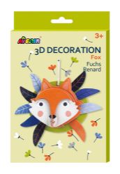 Avenir 3D dekorace na zeď - Liška - Home deco 3D dekorace na zeď Liška