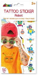 Avenir Tetování - Robot - Tetovací nálepky Tetování Robot