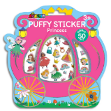 Puffy samolepky - Princezna - Samolepky pohádkových postav Puffy samolepky Princezny