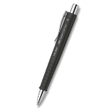 Kuličkové pero Faber-Castell Poly Ball Silver, XB - černá Kuličkové pero Faber-Castell Poly Ball Silver, XB - černá