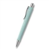 Kuličkové pero Faber-Castell Poly Ball Silver, XB - pastelová modrá Kuličkové pero Faber-Castell Poly Ball Silver, XB - pastelová modrá