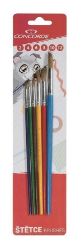 Concorde Sada štětců Color kulaté 6 ks - Štětce Concorde Sada štětců Color kulaté 6 ks