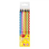 Keyroad Pastelky Neon trojhranné 6 ks - Pastelky Keyroad Pastelky Neon trojhranné 6 ks