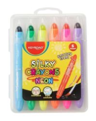 Keyroad Pastelky gelové Neo 6 ks - Kreativní sady a materiály Gelové pastely KEYROAD Neon, sada 6ks
