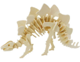 Dřevěné 3D puzzle - Stegosaurus Dřevěné 3D puzzle - Stegosaurus