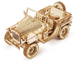 Puzzle 3D Vojenský džíp/369 dílků, dřevě Puzzle 3D Vojenský džíp/369 dílků, dřevě