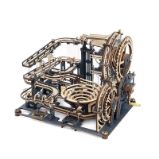 Puzzle 3D Kuličková dráha: Noční město 294 dílků, dřevěné