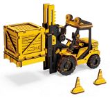 3D Dřevěná mechanická skládačka: Vysokozdvižný vozík 3D Dřevěná mechanická skládačka: Vysokozdvižný vozík