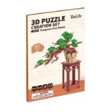 3D Dřevěná skládačka: Bonsaj borovice - Dřevěné stavebnice a hry 3D Dřevěná skládačka: Bonsaj borovice