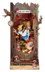 3D skládačka Zarážka na knihy: Cesta do říše divů - 3D a 4D puzzle 3D skládačka Zarážka na knihy: Cesta do říše divů