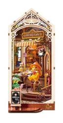 3D skládačka Zarážka na knihy Miniatura domečku Prázdninová kavárna - 3D a 4D puzzle 3D skládačka Zarážka na knihy Miniatura domečku Prázdninová kavárna