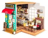 3D Dřevěná skládačka: Miniatura domečku - Kavárna - 3D a 4D puzzle 3D Dřevěná skládačka: Miniatura domečku - Kavárna