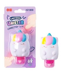 Squishy korekční páska Jednorožec - Korekční a lepicí potřeby Squishy korekční páska Jednorožec