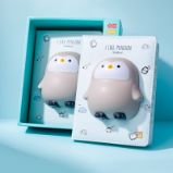 Squishy zápisník Tučňák - Bloky, zápisníky Notebook Pevná vazba PENGUIN 128 stran