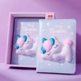 Squishy mini zápisník Jednorožec - Bloky, zápisníky Mini zápisník s pevnou vazbou UNICORN 96 stran