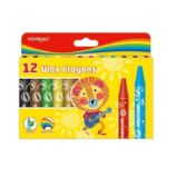 Keyroad Voskové pastely 12 ks (14 mm) - Voskovky Keyroad Voskové pastely 12 ks (14 mm)
