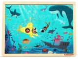 Puzzle Podmořský svět, dřevěné Puzzle Podmořský svět, dřevěné