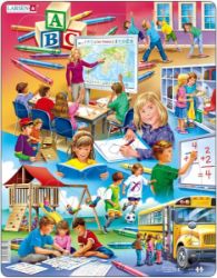 Puzzle MAXI - Zpátky do školy/33 dílků