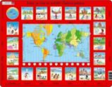 Puzzle MAXI - Čas ve světě/35 dílků - Dětské puzzle Puzzle MAXI - Čas ve světě/35 dílků