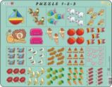 Puzzle MAXI - Počítání pro nejmenší s obrázky/10 dílků - Puzzle pro nejmenší Puzzle MAXI - Počítání pro nejmenší s obrázky/10 dílků