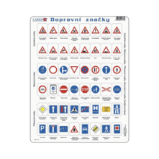 Dopravní znacky - puzzle - OB3