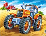 Puzzle MAXI - Americký traktor/37 dílků - Dětské puzzle PUZZLE MAXI - Americký traktor/37 dílků