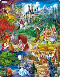 Puzzle Pohádky bratří Grimmů - Puzzle Puzzle Pohádky bratří Grimmů, 33 dílků