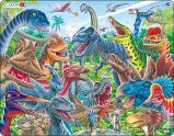 Puzzle Šťasní dinosauři - Dětské puzzle Puzzle Šťastní dinosauři