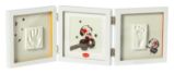 Dřevěný rámeček pro otisk Double Frame White Tiny Creations