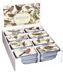 Pastilky v plechové dóze Nordic Birds - Home deco Pastilky v plechové dóze Nordic Birds