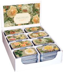 Pastilky v plechové dóze Yellow Roses - Home deco Pastilky v plechové dóze Yellow Roses