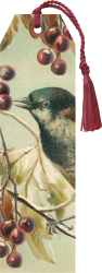 Knižní záložka Winter Forest Bird