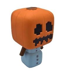 Minecraft Mega Squishme - Sněhulák s dýní (3. série) - Figurky a hrací sety Figurka Minecraft Mega Squishme S3