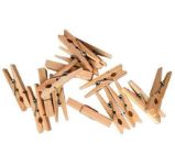 Playbox Dřevěné kolíčky 45 mm - přírodní 100 ks - Kreativní sady a materiály Playbox Dřevěné kolíčky 45 mm - přírodní 100 ks