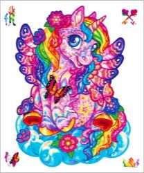 Dřevěné puzzle - Pohádkový jednorožec Dřevěné puzzle - Pohádkový jednorožec
