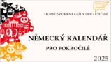 Německý měsíční kalendář 2025 pokročilý - Němčina pro samouky Německý měsíční kalendář 2025 pokročilý