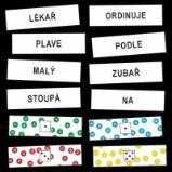 Slovní druhy 1-2-5-7: kartičky k procvičování slovních druhů