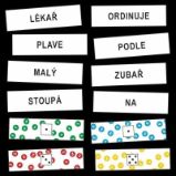 Slovní druhy 1-2-5-7: kartičky k procvičování slovních druhů