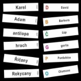 Abeceda - kartičky se slovy - Jitka Rubínová - Český jazyk pro 1. stupeň ZŠ Abeceda - kartičky se slovy