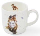 Porcelánový hrnek "Born to be Wild", 0,31 l - Lišky - Home deco Porcelánový hrnek Wrendale Designs "Born to be Wild", 0,31 l - Lišky