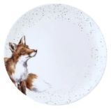 Jídelní porcelánový talíř - Liška Jídelní porcelánový talíř - Liška