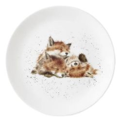 Porcelánový talíř - Lišky Porcelánový talíř - Lišky