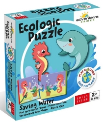 Ekologické puzzle - Šetři vodou