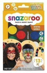 Snazaroo Obličejové barvy sada/Zvířecí svět Snazaroo Obličejové barvy sada/Zvířecí svět