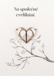 Přání Na společné cvrlikání brože - Dárky Přání Na společné cvrlikání brože