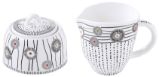 Porcelánová cukřenka a mléčenka Organic