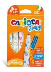 CARIOCA dětské fixy Baby 6 ks CARIOCA dětské fixy Baby 6 ks