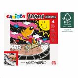 Carioca sametové omalovánky CENTO&nbsp; Sport - 4 ks