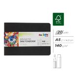 Carioca PLUS skicák A5 - 20 listů - Skicáky Carioca PLUS skicák, A5, 20 listů/140g